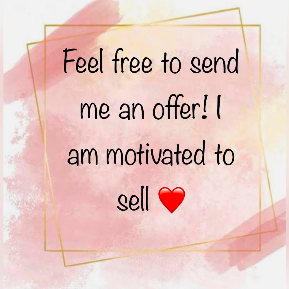 Open to all offers!